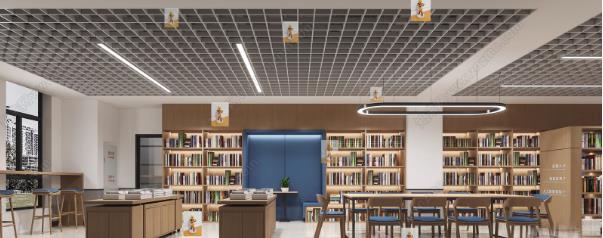 书店书咖3D效果图+3D模型+SU模型合集