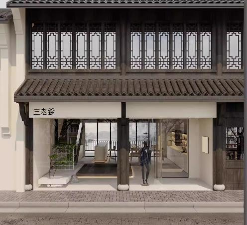 女装男装专卖服装店CAD施工图纸附带：3D模型+SU图库+平面图