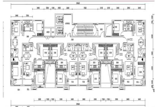 22套公寓户型CAD图库 | 平面图标准房型参考 | 建筑施工图纸合集