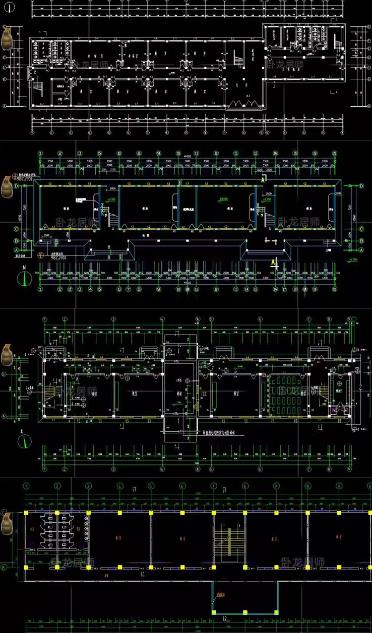 教学楼CAD施工图下载 中小学+大学建筑设计方案 | 平面图素材合集