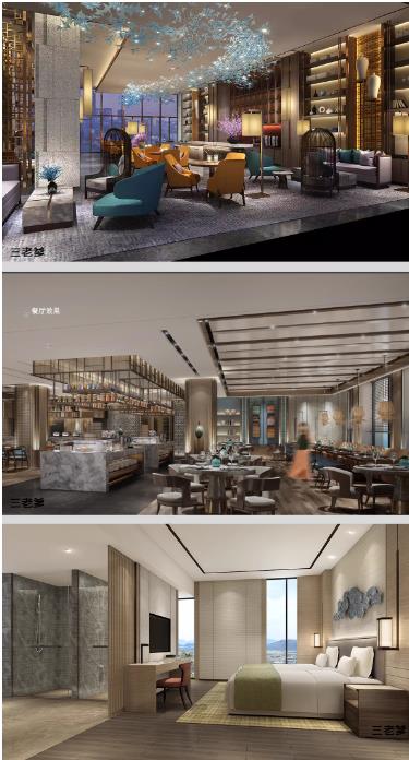 2000套酒店宾馆客房装修全套CAD施工图+平面图+效果图｜工装设计方案合集