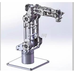 可生产 6 轴机器人六轴机械臂，3D 模型、CAD 图纸与 SW 设计方案全览
