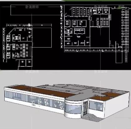 100套茶楼茶室餐饮空间建筑设计全套资料（SU模型/CAD施工图/平面图）