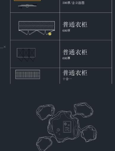 17个CAD动态块图库免费下载 – 专业室内设计家装工装施工图素材（含字体/填充）