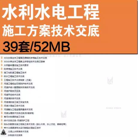 39套深基坑/高边坡支护安全施工方案（水利工程）| 监测方案、应急预案、交底记录
