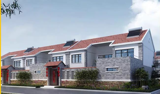 17套新农村住宅中式别墅CAD施工图纸 乡村自建房院子图纸+可下载效果图
