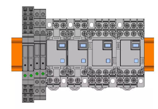 EPLAN继电器施耐德RSL薄片式/RXM小型2D/3D部件edz宏部件库元件