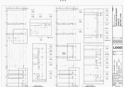 施工图规范全套：CAD制图模板4.0 / PSD彩平 / CAD施工图模板